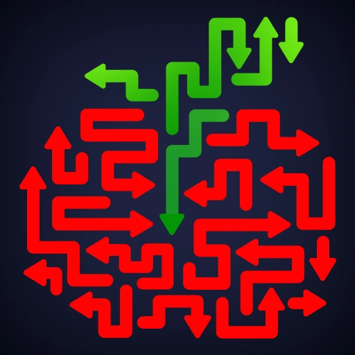 Game icon for Arrow Clear Master: Color Maze by Microchaos